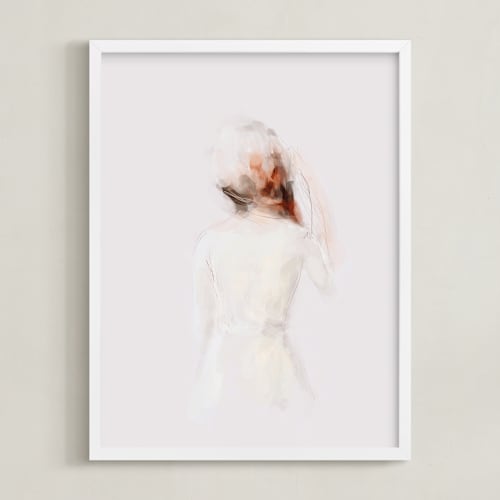 This is a neutral art by Lori Wemple called the figure