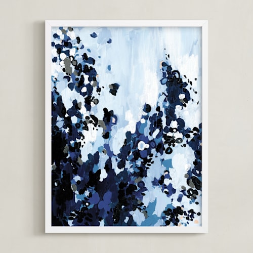 This is a navy art by Katie Craig called mister