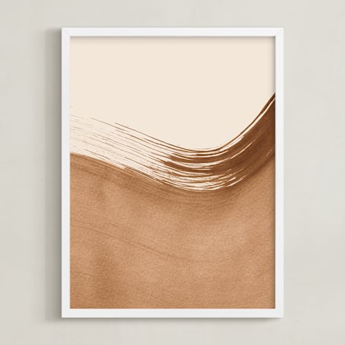 This is a caramel art by Melissa Selmin called boundary no. 2