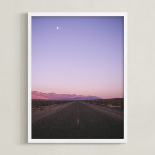 This is a desert sunset art by Kaitlin Rebesco called desert valley