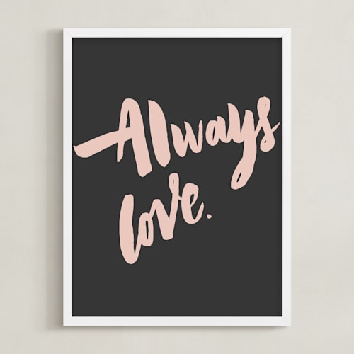 This is a pale rose art by Maria Clarisse called always love