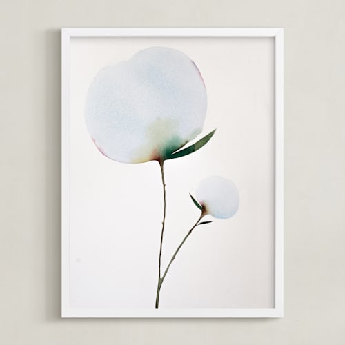 This is a morning blue art by jinseikou called paran bloom 01