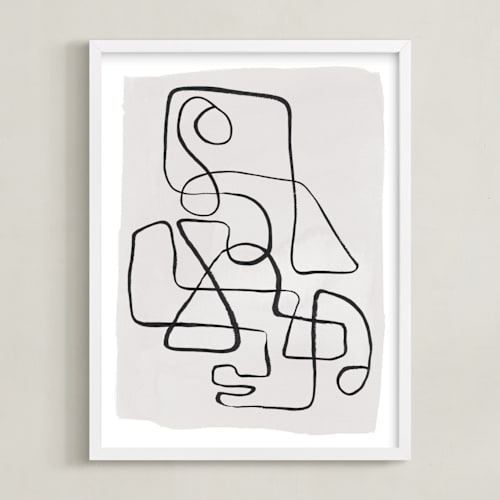 This is a stone art by Creo Study called connected