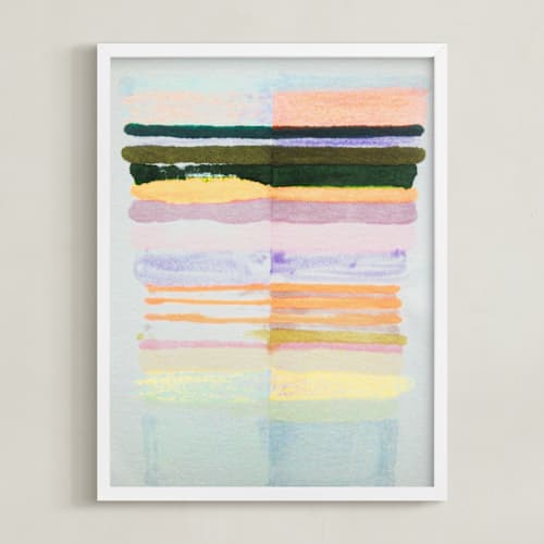 This is a hot tangerine art with standard by HAPI ART called inner nature