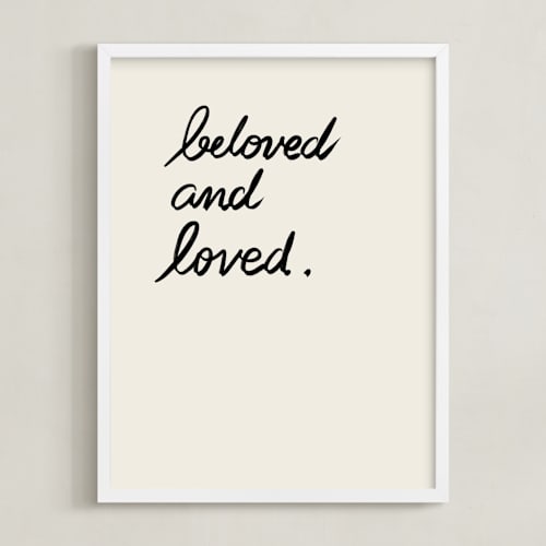 This is a ivory art by Maja Cunningham called beloved