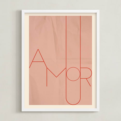 This is a blush art by Morgan Kendall called amour
