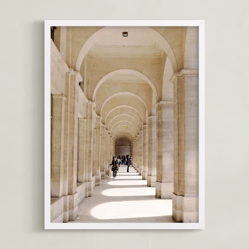 This is a golden hour art by Claire called le passage