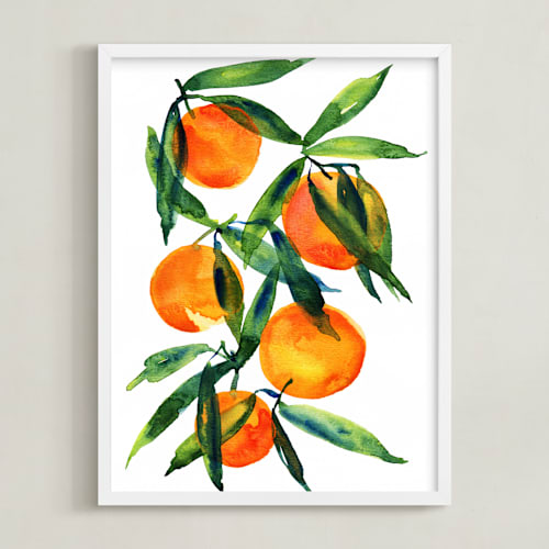 This is a tangerine art with standard by Alexandra Dzh called tangerine