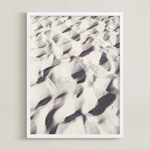 This is a warm grey art with standard by Qing Ji called sand wave
