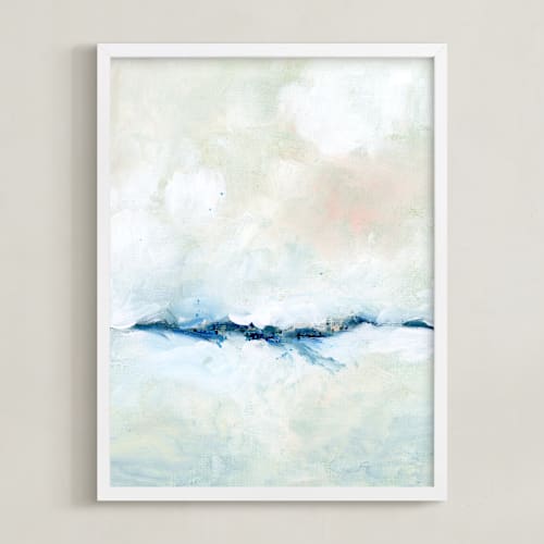 This is a snow art with standard by Lindsay Megahed called solstice