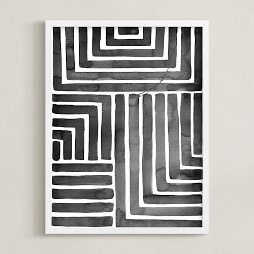 This is a smoke art by Kristine Sarley called hard & soft