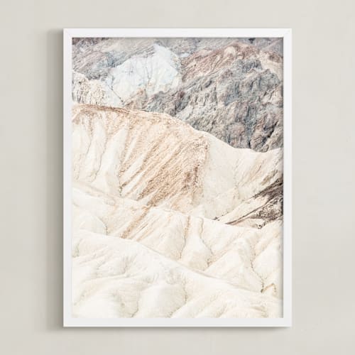 This is a sand art by Kamala Nahas called white canyon