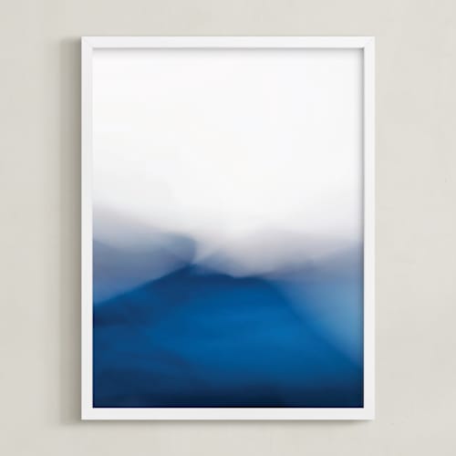 This is a navy art by Karen Kardatzke called mirage