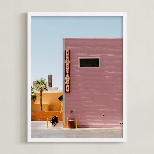 This is a desert blue art by Kaitlin Rebesco called desert oasis