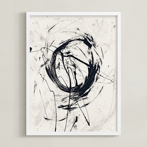 This is a shades of gray art by Carmen Guedez called tour de force i