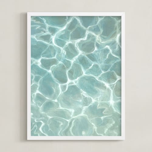 This is a poolside art by Laura Browning called poolside