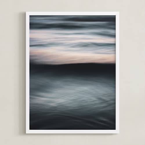 This is a dusk green art by Tal Paz-Fridman called the uniqueness of waves xxviii