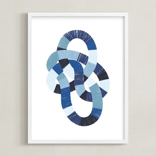 This is a ocean art by Pati Cascino called running in circles