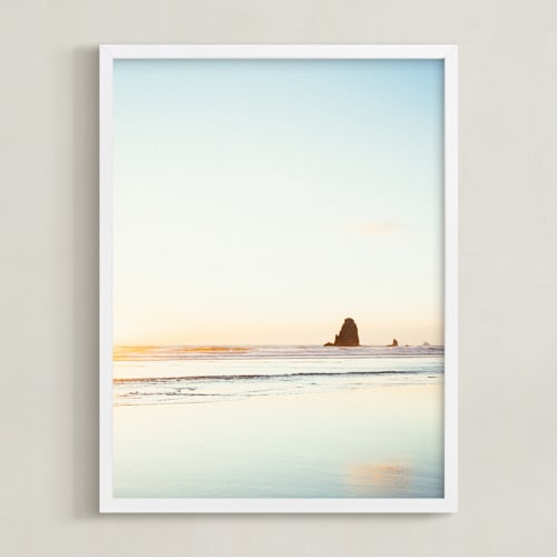 This is a color art with standard by Kamala Nahas called cannon beach no. 2