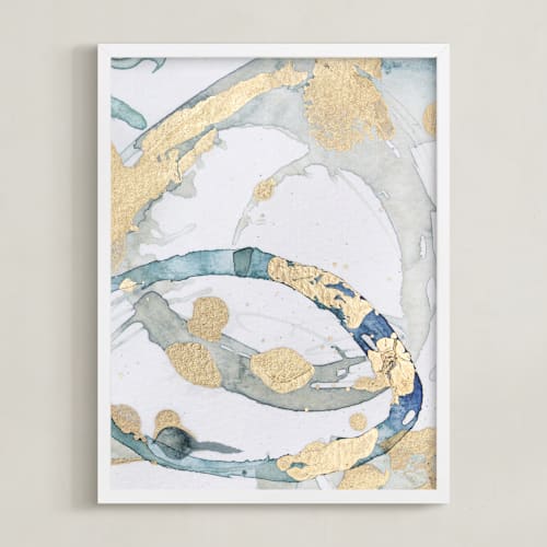 This is a sea salt art by Julia Contacessi called enchantment no. 1