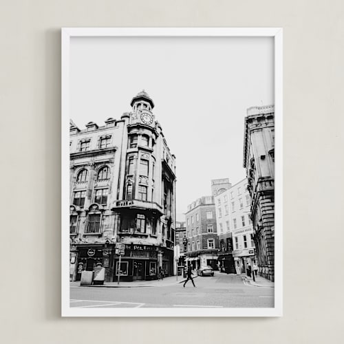 This is a black & white art by Becca Beers called dublin ii