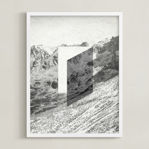 This is a rock art by Sumak Studio called mountain view