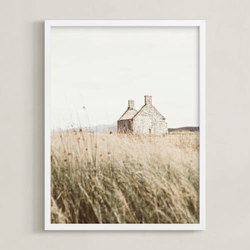 This is a wheat art by Kamala Nahas called highland prairie ii