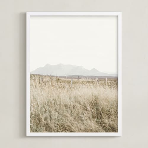 This is a wheat art by Kamala Nahas called highland prairie iii