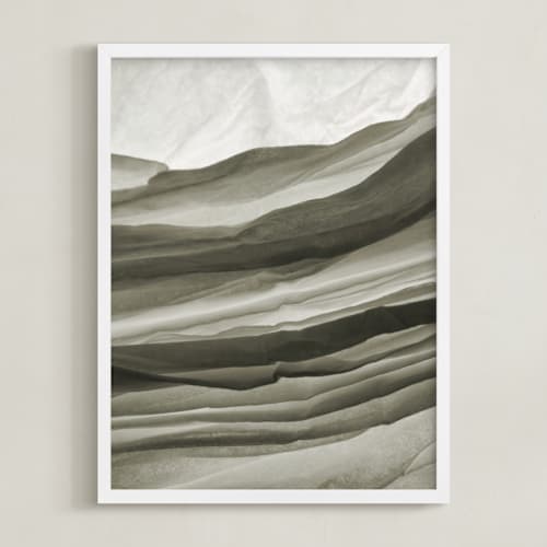 This is a charcoal art by Shannon Kohn called stratum