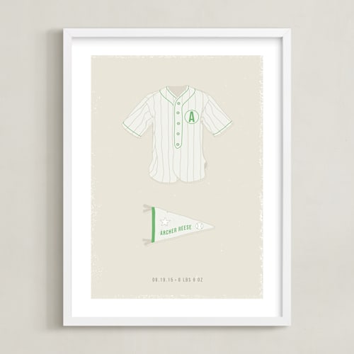 This is a grass personalized art for kids by Tyler Tea called pastime