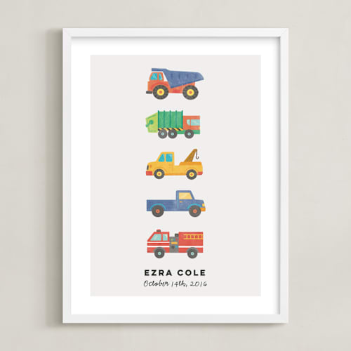 This is a cloud personalized art for kids by peetie design called lets go