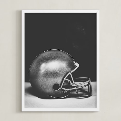 This is a steel grey kids wall art by Alicia Abla called armour