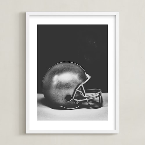 This is a steel grey kids wall art by Alicia Abla called armour