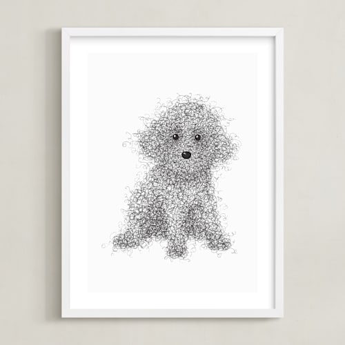 This is a cotton kids wall art by Dani Lugato called bingo