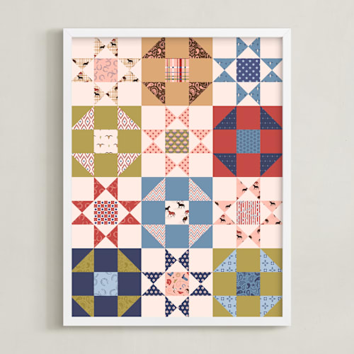 This is a multi kids wall art with standard by Gabrielle Neil called howdy partner 1