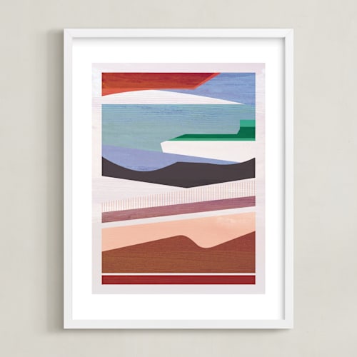 This is a cactus kids wall art by Jen Florentine called outlook