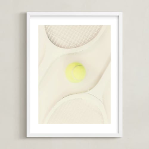 This is a vintage vanilla kids wall art by Alicia Abla called deuce