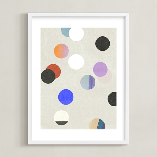 This is a gumdrops kids wall art by Sumak Studio called playful circles i