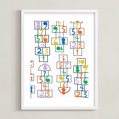 This is a multi kids wall art by Ampersand Design Studio called fun & games ii