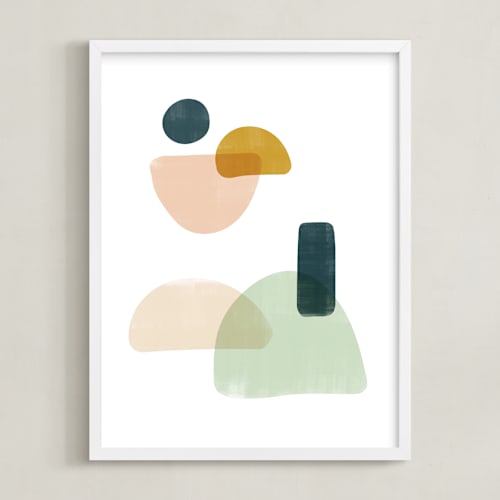 This is a golden hour kids wall art by Lindsay Stetson Thompson called balance no.3