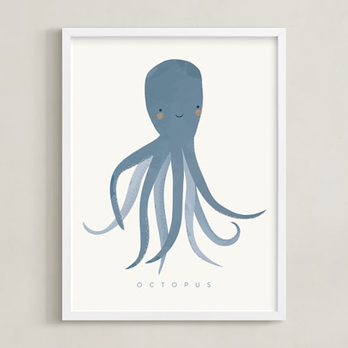 This is a atlantic kids wall art by Karidy Walker called octopus tentacles