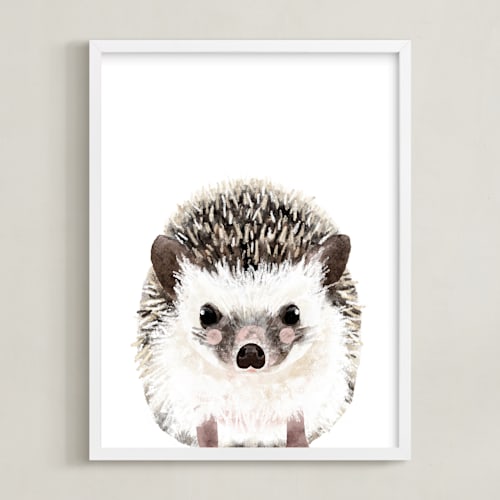 This is a coco art by Cass Loh called baby hedgehog