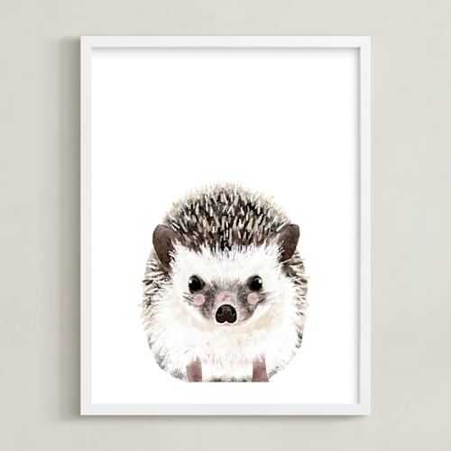 This is a coco art by Cass Loh called baby hedgehog