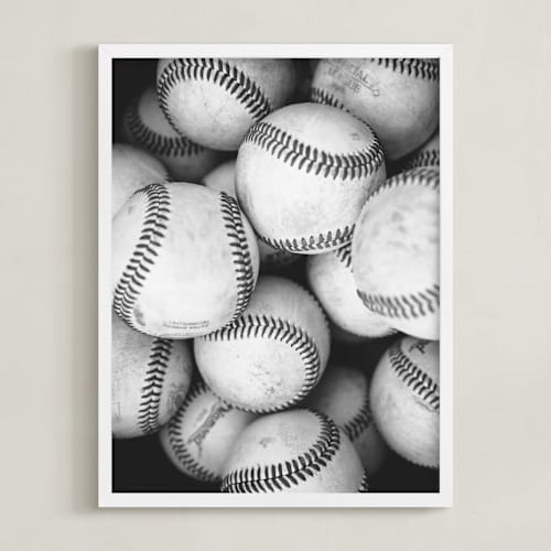 This is a black art with standard by Kamala Nahas called play ball