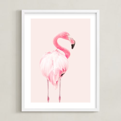 This is a white art with standard by Rega called pink_