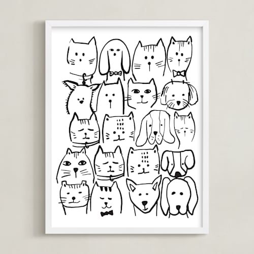 This is a galaxy art with standard by Lucrecia Caporale called i want a million pets ii