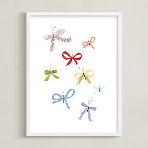 This is a rainbow art by Baumbirdy called butterfly bows