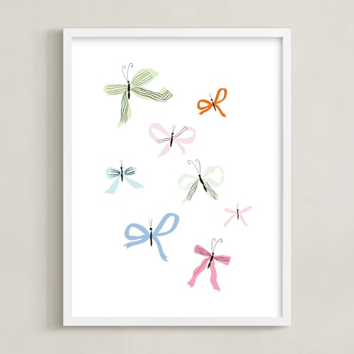 This is a sorbet art by Baumbirdy called butterfly bows