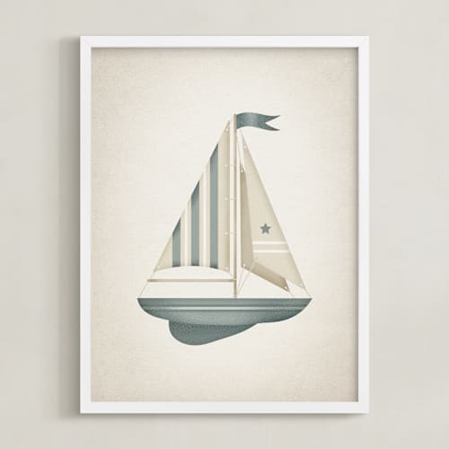 This is a sky art with standard by Paola Benenati called sailboat