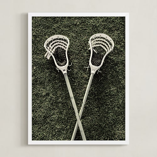 This is a field art by Heather Deffense called lacrosse